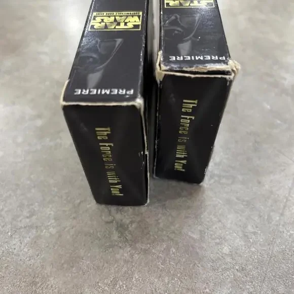 2 Decks Star Wars Premiere Limited Edition 60 Card Starter Set Opened Box 1995 + - Picture 6 of 15